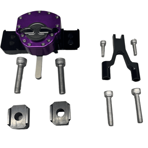 Steering Damper Ultra Bee Purple Kit