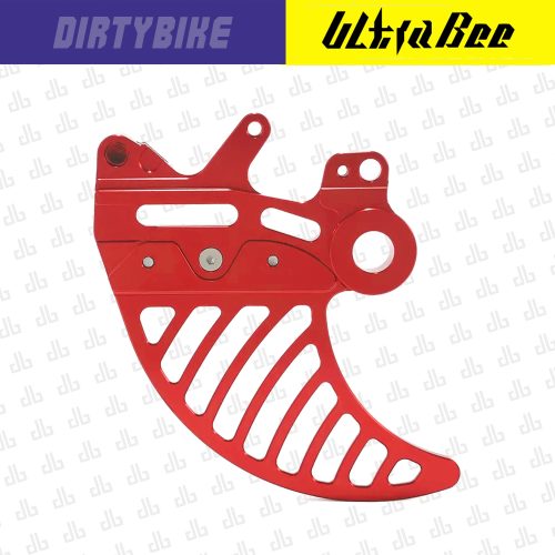 Surron UltraBee DirtyBike aluminum brake disk guard red