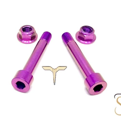 talaria xxx titanium rear shock mount hardware 4 pieces 456547