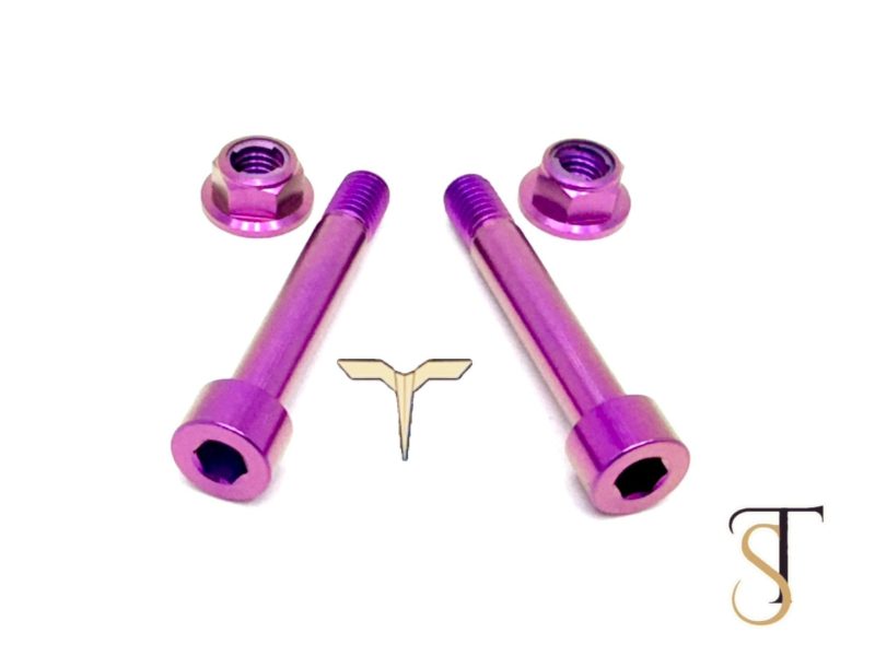 talaria xxx titanium rear shock mount hardware 4 pieces 456547