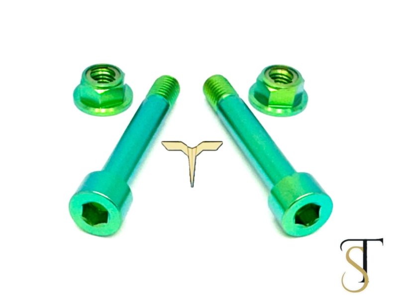 talaria xxx titanium rear shock mount hardware 4 pieces 772709