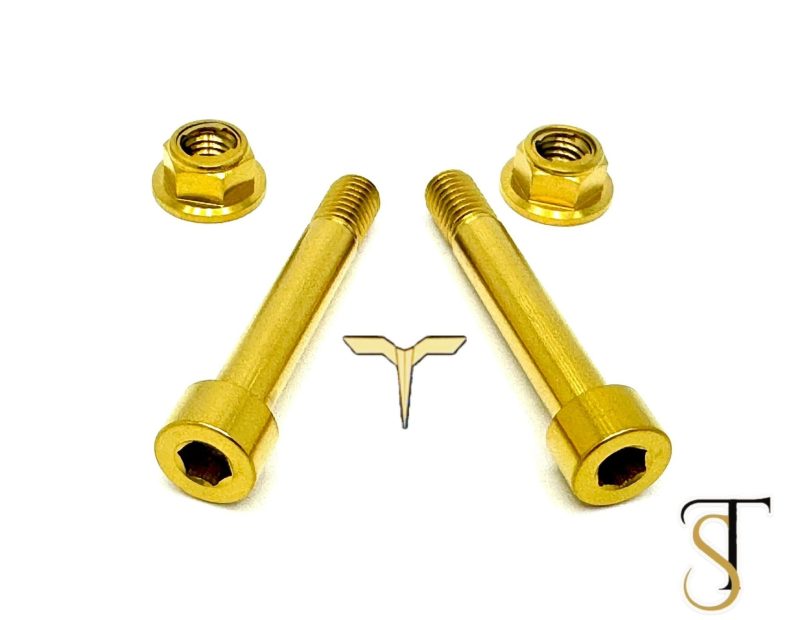 talaria xxx titanium rear shock mount hardware 4 pieces 846683